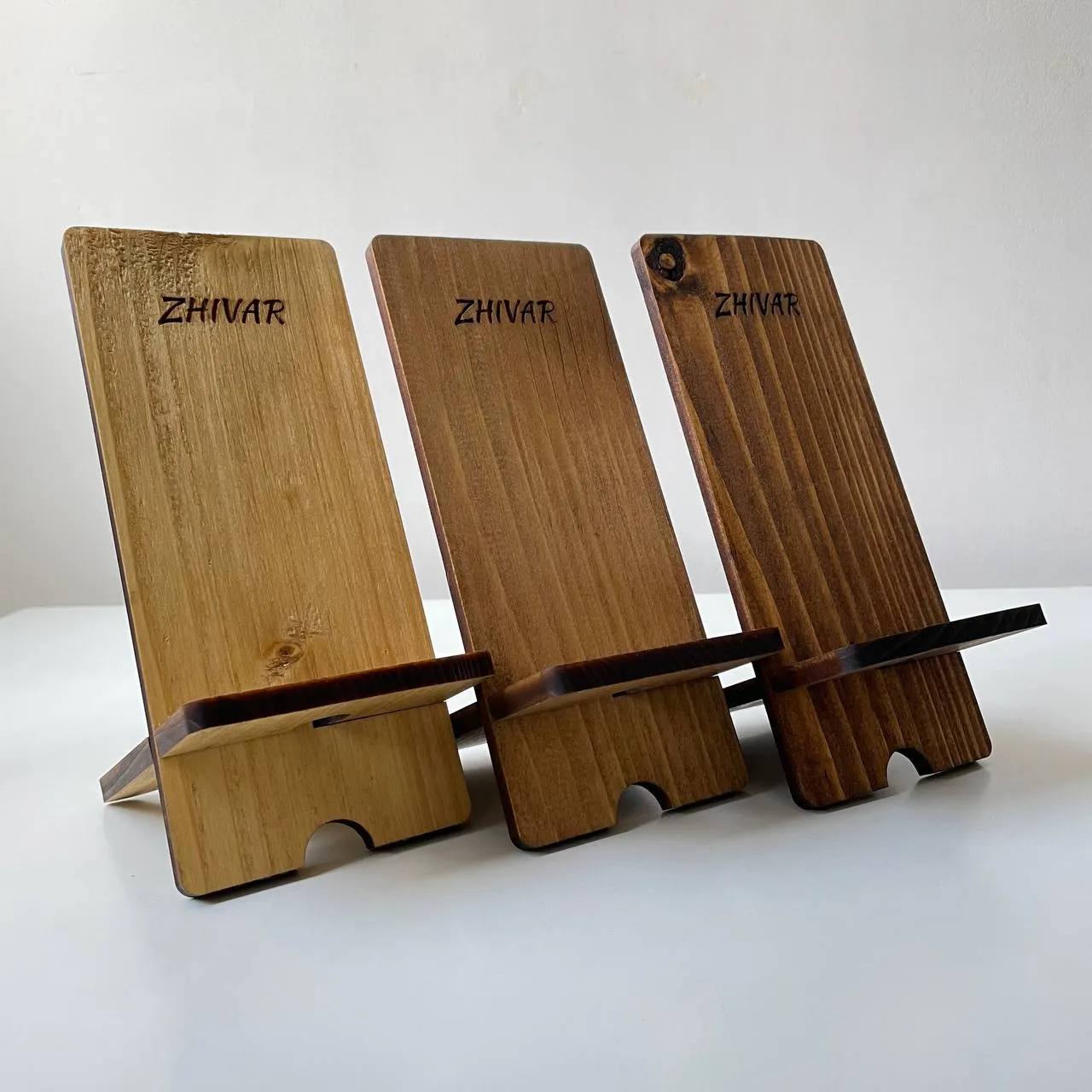 هولدر موبایل چوبی ژیوار کد ZH-1011